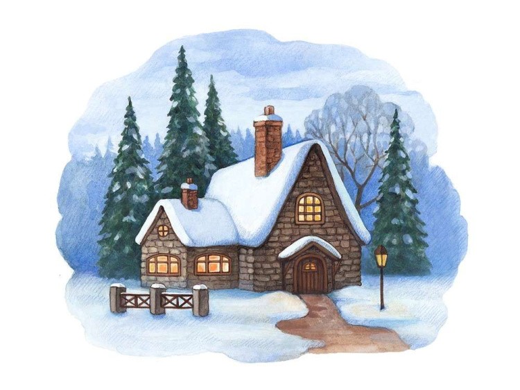 Набор вышивки бисером «Пряничный домик» — картинка 2