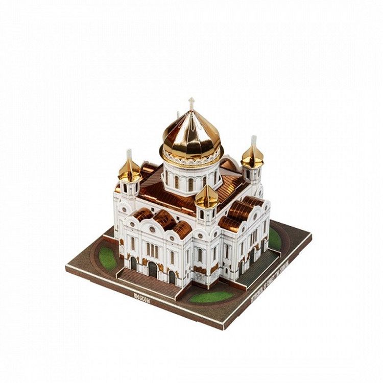 Сборная модель из картона «Храм Христа Спасителя. Москва в миниатюре»