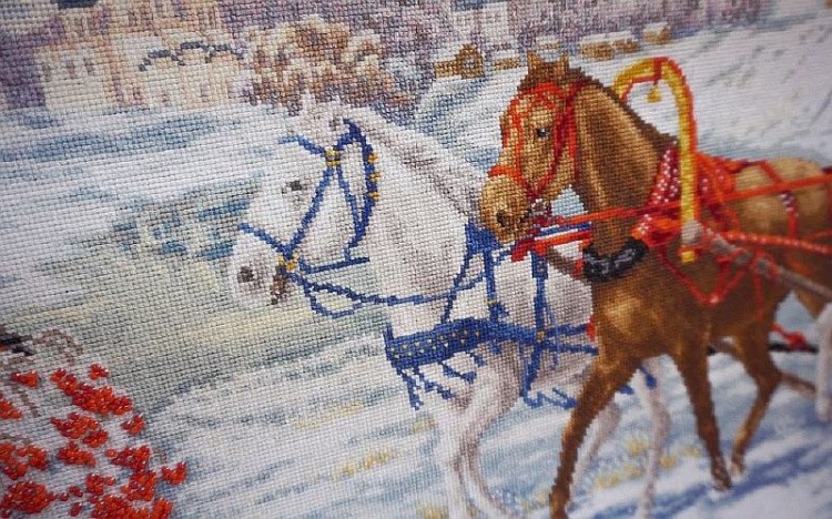 Набор для вышивания «Крещенские морозы» — картинка 6