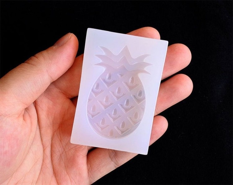 Силиконовый молд Epoxy Master ананас, 6х4 см — картинка 3