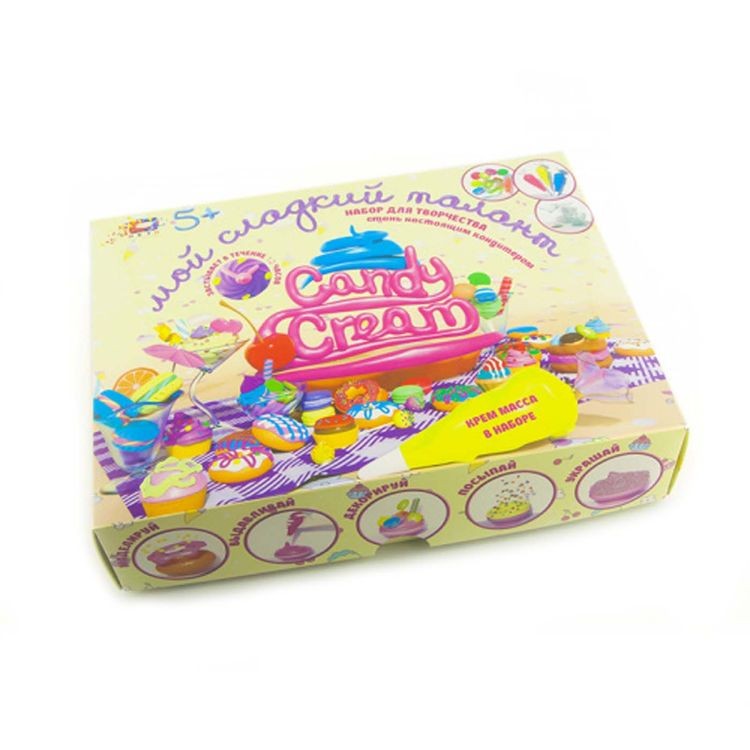 Набор лёгкого прыгающего пластилина «Candy crem» — картинка 2