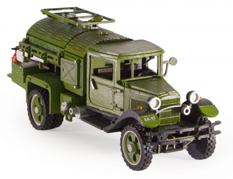 Конструктор из дерева Грузовик «Полуторка» Заправщик, Армия России — картинка 5