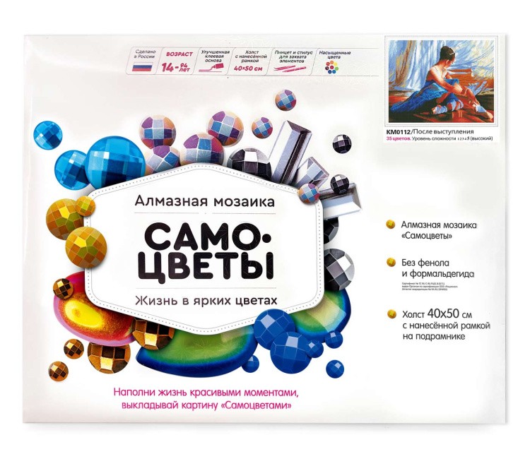 Алмазная вышивка «После выступления» — картинка 3