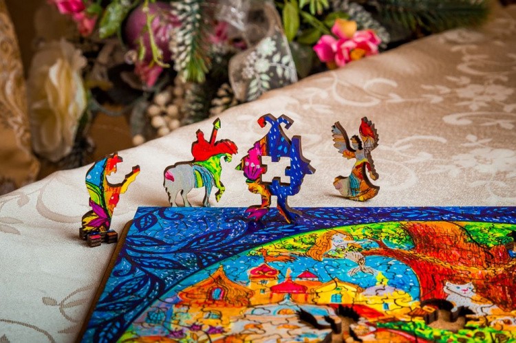 Деревянные пазлы DAVICI «Сказки Пушкина» — картинка 9