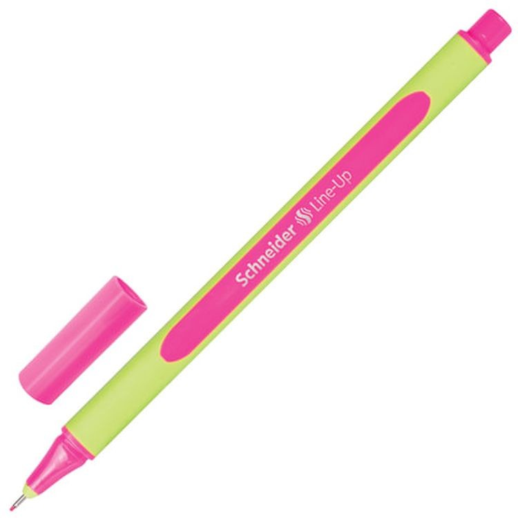 Ручка капиллярная (линер) SCHNEIDER «Line-up», неоново-розовая