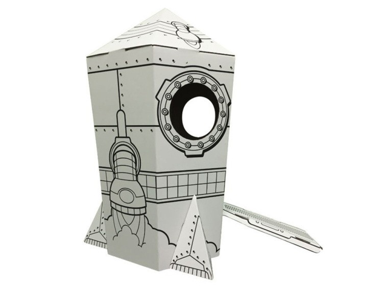 Игрушка-раскраска из картона «Ракета Галилео» — картинка 3