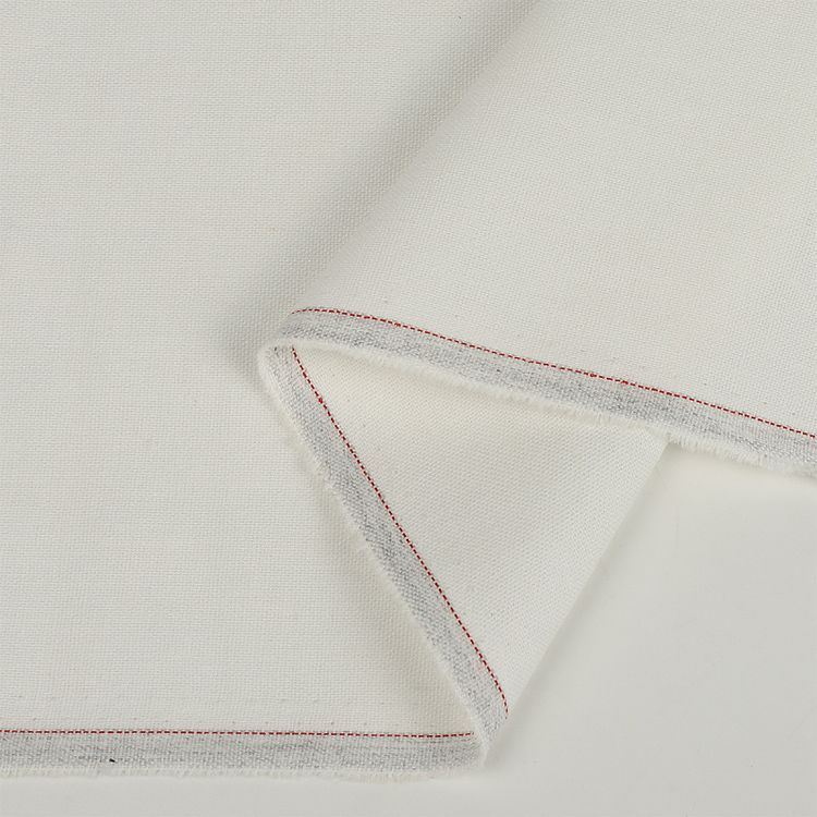 Ткань льняная, 1 м x 140 см, 200 г/м², цвет: экрю, TBY — картинка 5