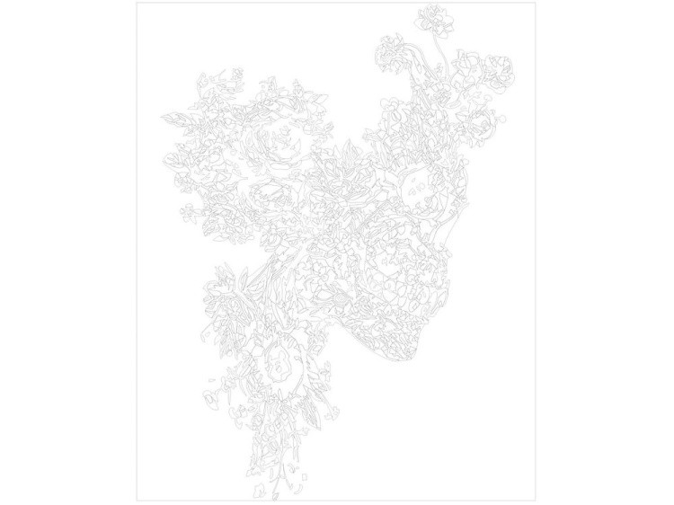 Картина по номерам «Череп» — картинка 3