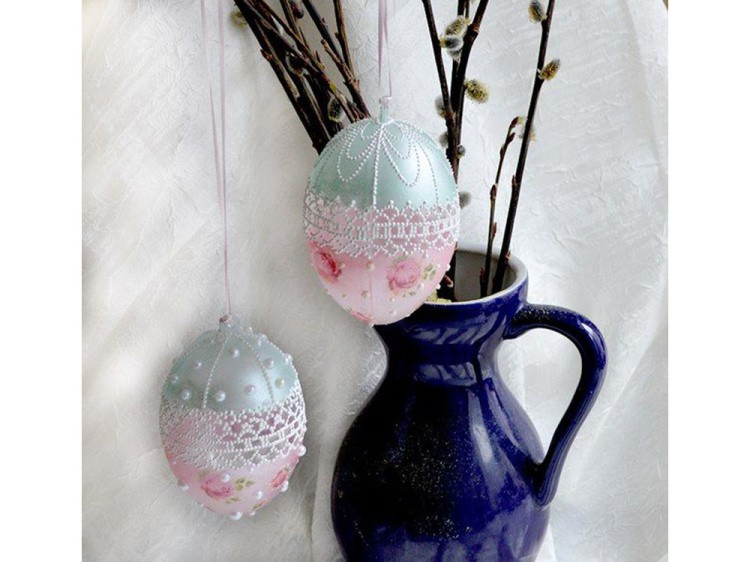 Яйцо прозрачное пластиковое половинками (d 7 см), 2 шт. — картинка 3