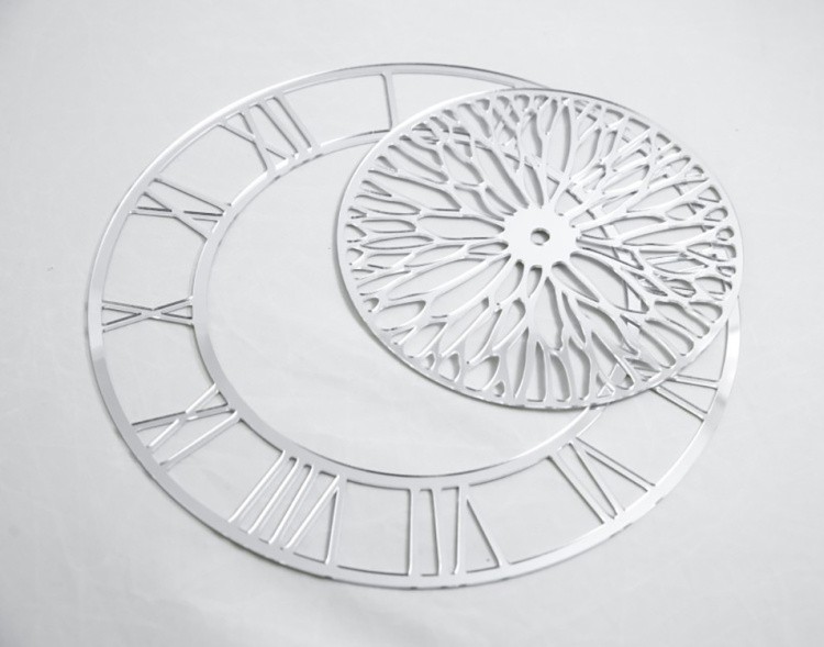 Циферблат для часов Art Blong №23 серебро, 19,5 см — картинка 5