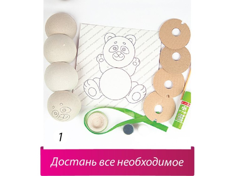Набор для творчества «Панда» — картинка 2