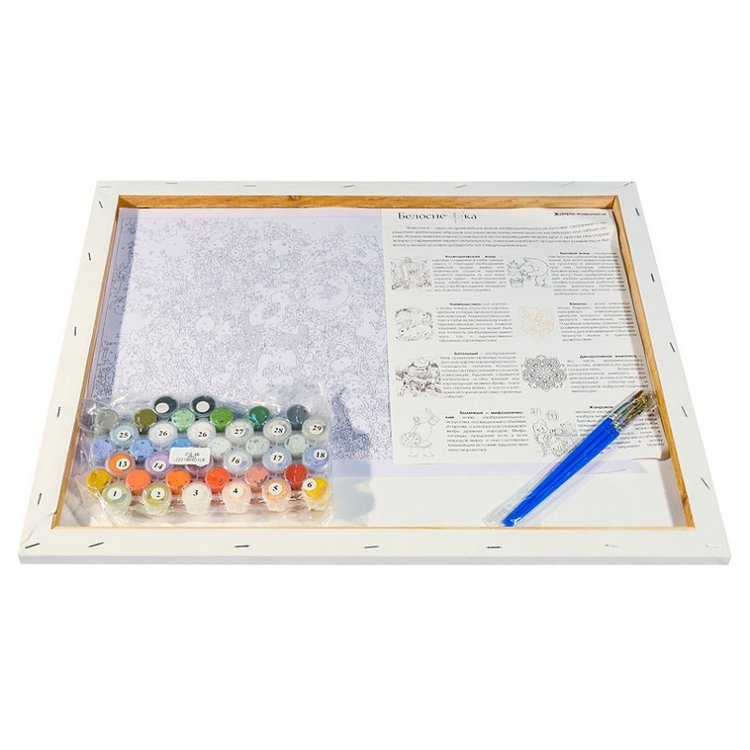 Картина по номерам «Городские цветы» — картинка 3