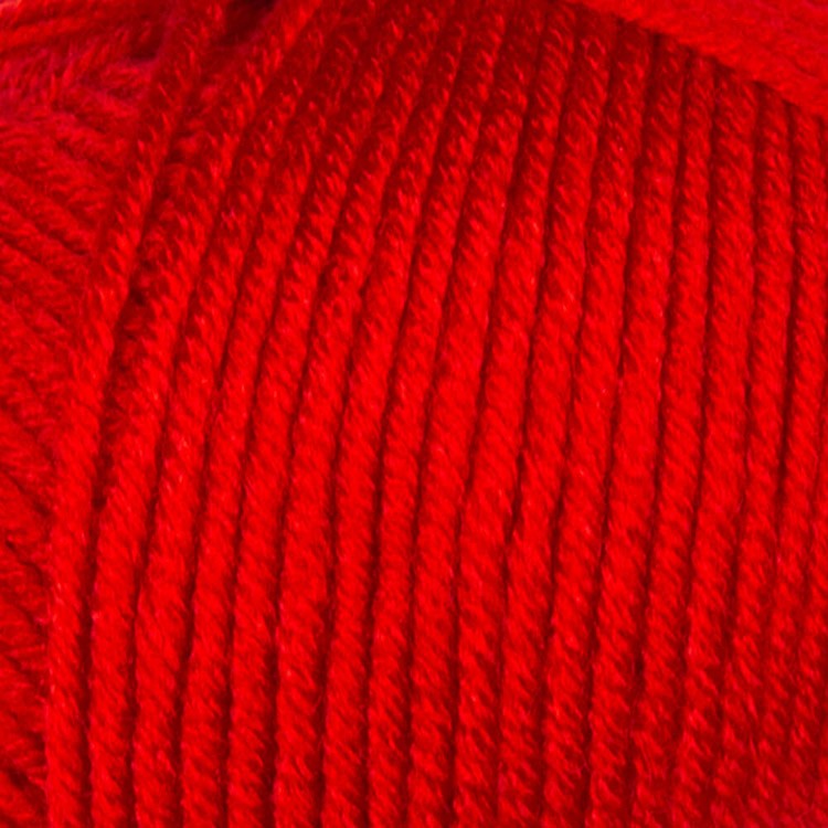 Пряжа YarnArt Adore (371), алый, 5 шт. по 100 г — картинка 3
