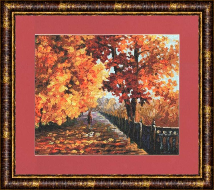 Набор для вышивания «Блюз падающей листвы» — картинка 2