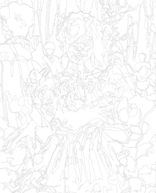 Картина по номерам «Wednesday Уэнсдей Аддамс: Танец на балу» — картинка 2