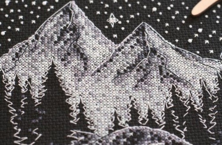 Набор для вышивания «В горах» — картинка 5