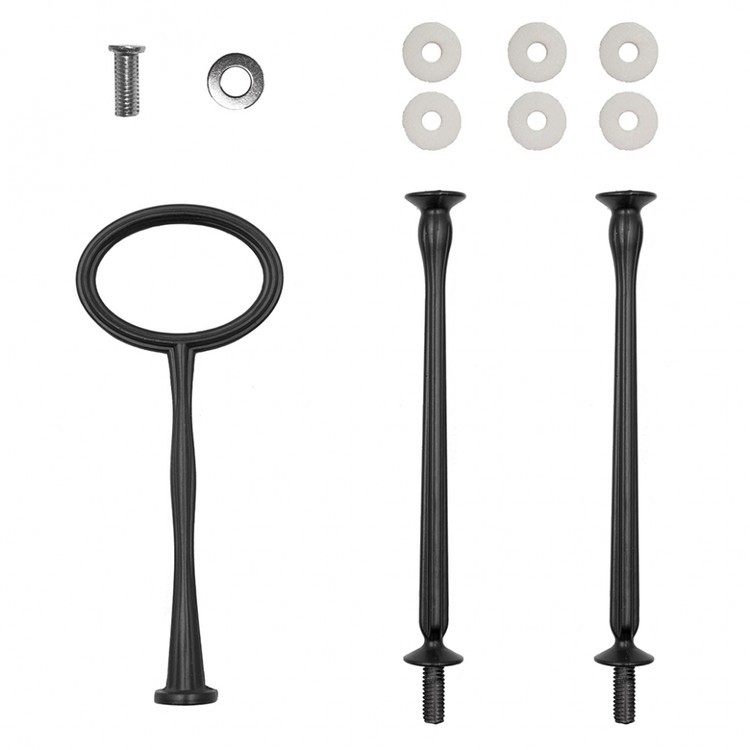 Фурнитура для фруктовницы Овал черная — картинка 2