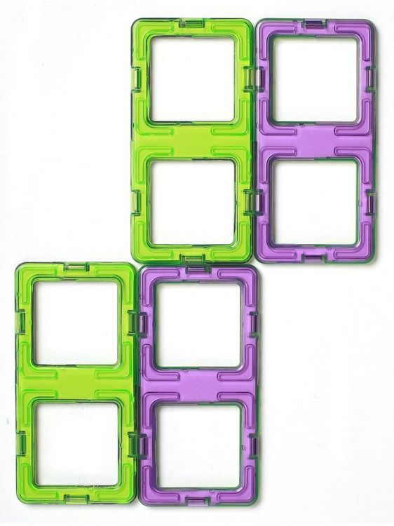Магнитный конструктор «Прямоугольники (4 шт)», Магникон — картинка 2