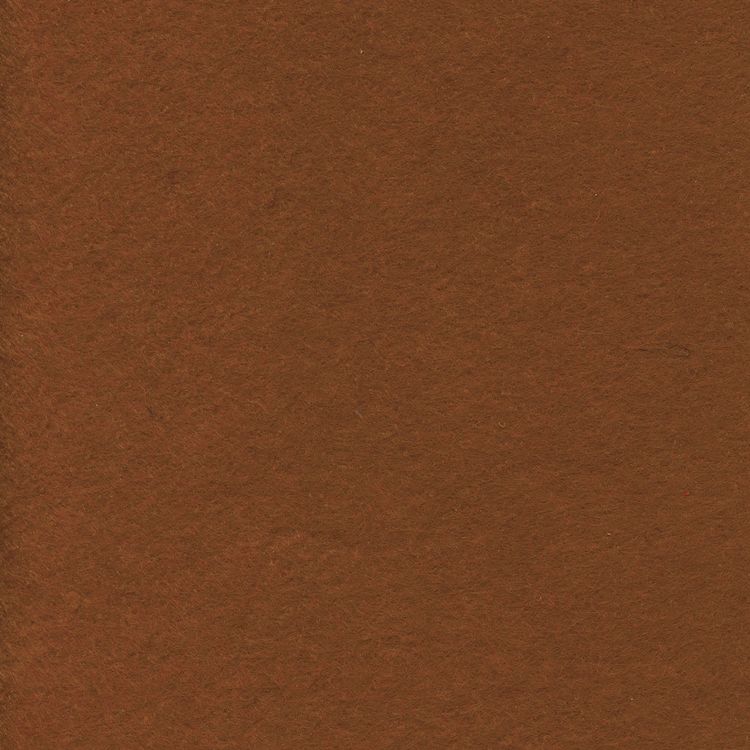 Цветной фетр для творчества в рулоне 500х700 мм, толщина 2 мм, коричневый, ОСТРОВ СОКРОВИЩ — картинка 3