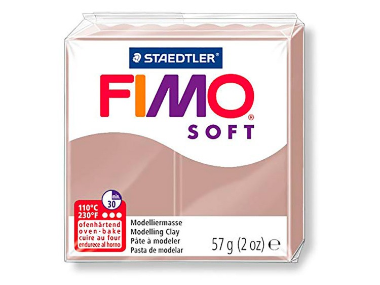 Полимерная глина FIMO Soft, цвет: тауп, 57 г