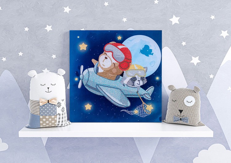 Алмазная вышивка «Постер. Полет» — картинка 4