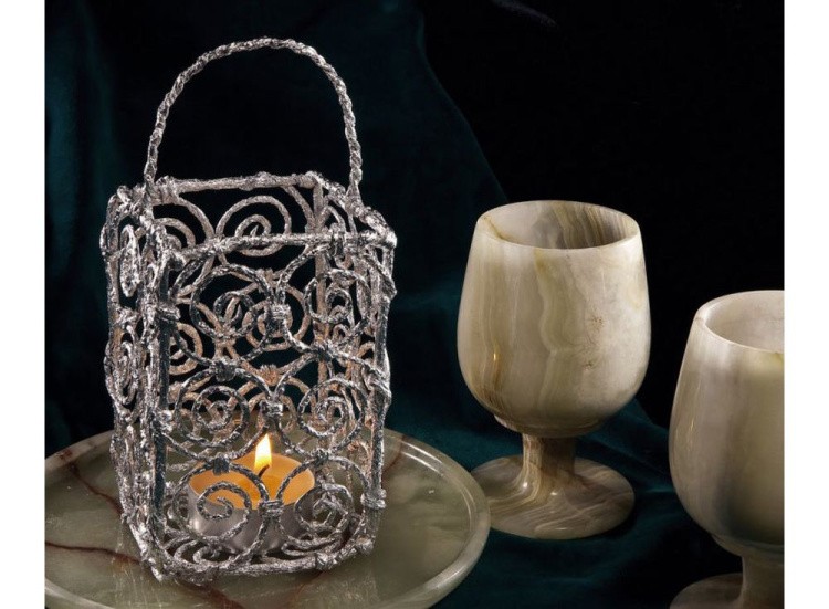 Плетение из фольги «Подсвечник» — картинка 3