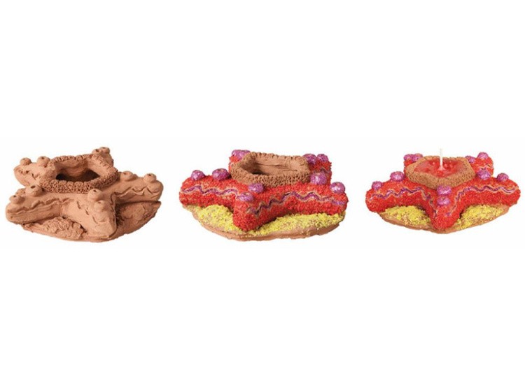 Глиняная свеча «Живой огонек» — картинка 4