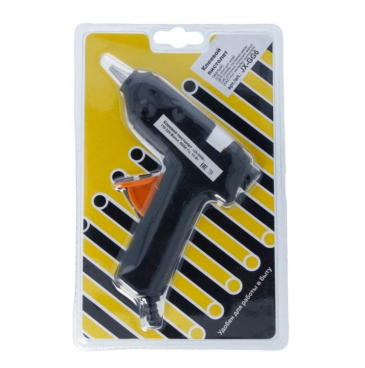 Клеевой пистолет (малый) d 7,2 мм, в блистере — картинка 2