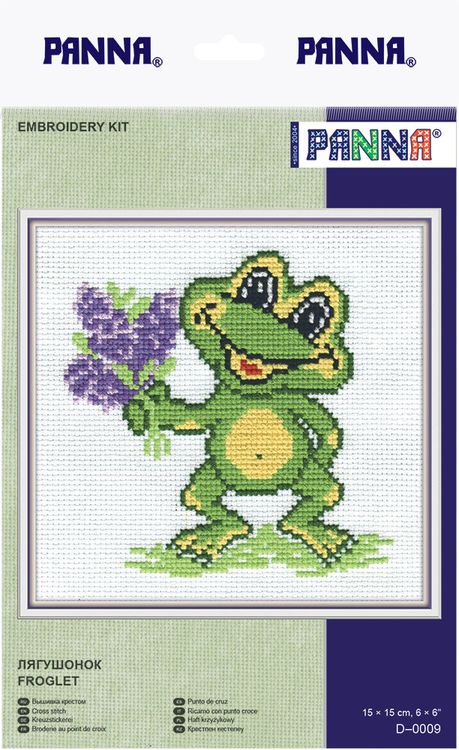 Набор для вышивания «Лягушонок» — картинка 2