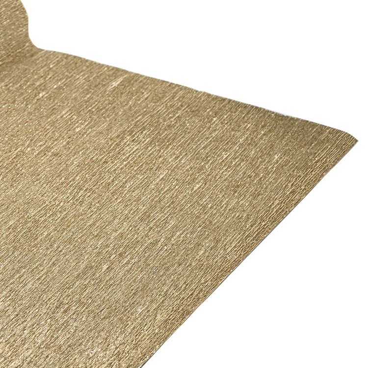 Бумага гофрированная Fiore 140 г/м2, светлое золото (916), 50х250 см, Brauberg — картинка 3