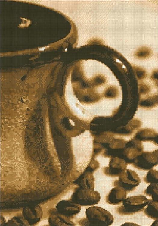 Алмазная вышивка «Чашечка кофе»