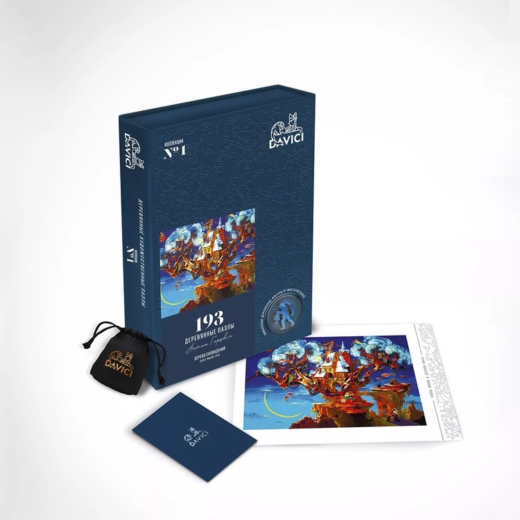 Деревянные пазлы DAVICI «Дерево сновидений» — картинка 9