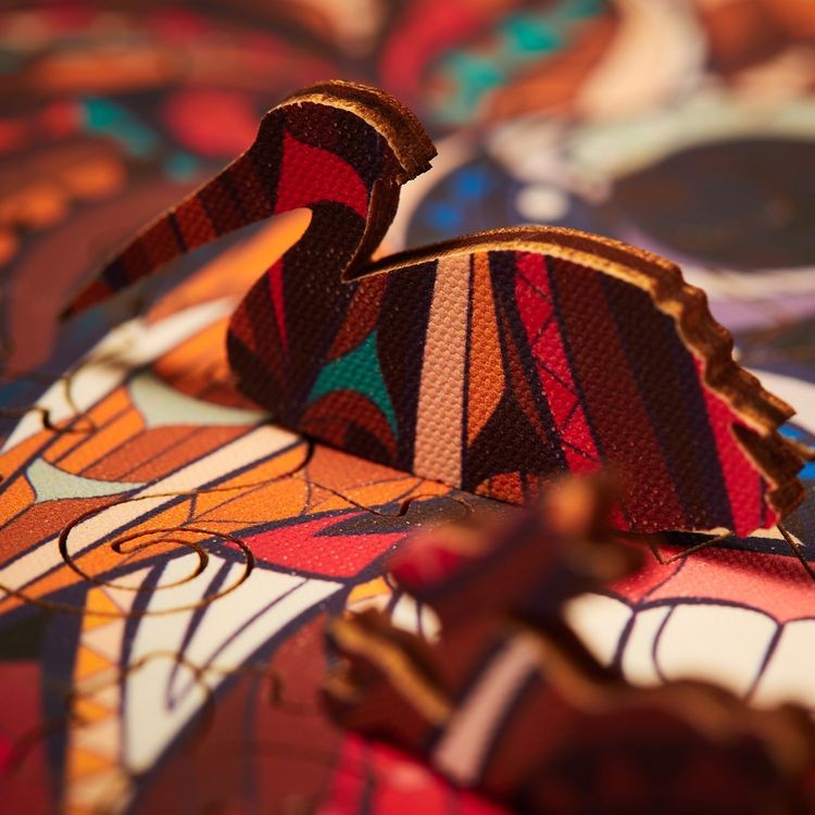 Деревянные пазлы Артвентура «Медведь тотем» — картинка 3