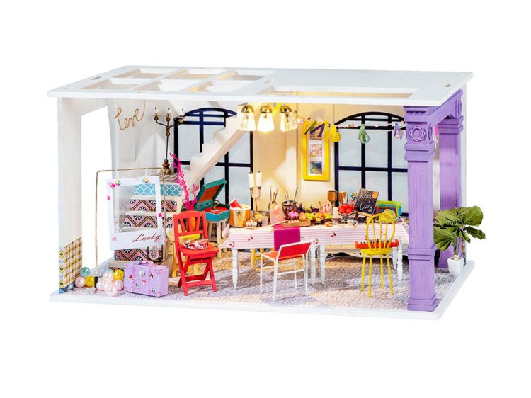 Набор для создания миниатюры (румбокс) «Время для вечеринки» — картинка 2