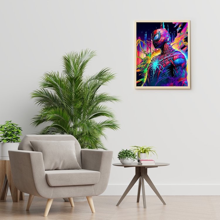 Картина по номерам «Человек-паук: через вселенные» — картинка 3