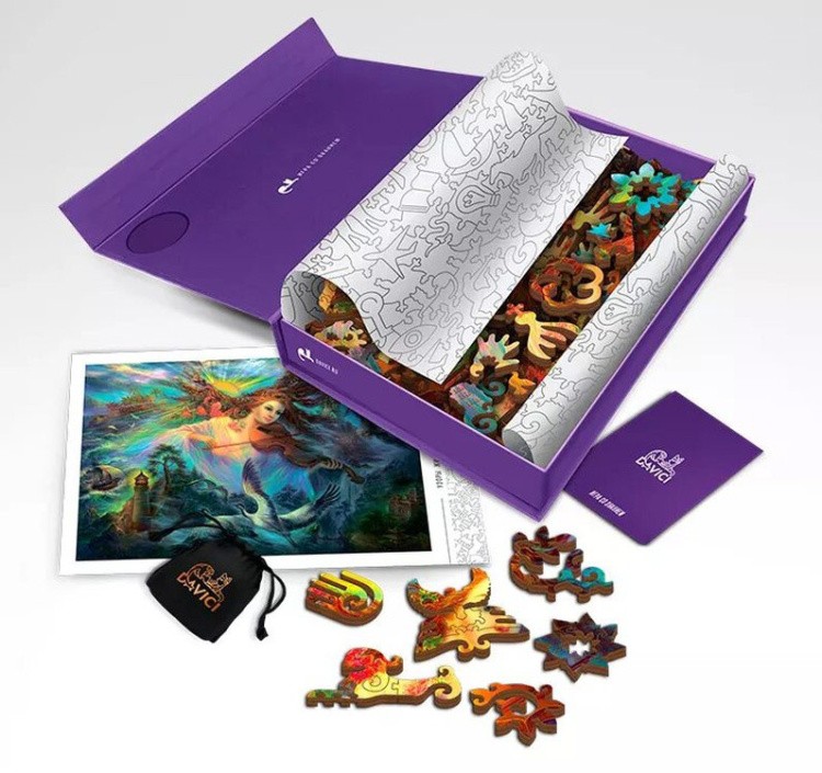 Деревянные пазлы DAVICI «Мир на земле» — картинка 15