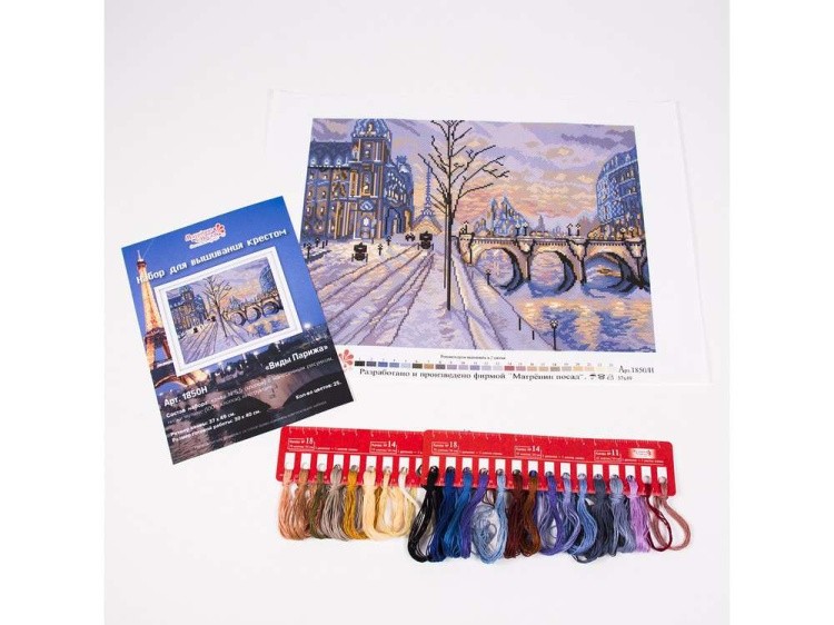Набор для вышивания «Виды Парижа» — картинка 2