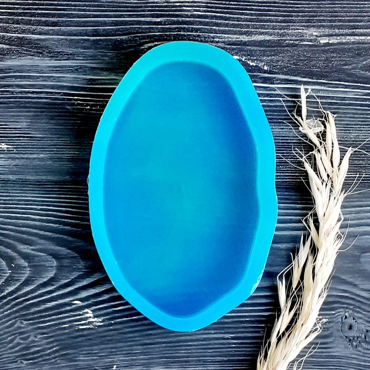 Жеода овальная, модель №4 - Силиконовый молд MyMold — картинка 2