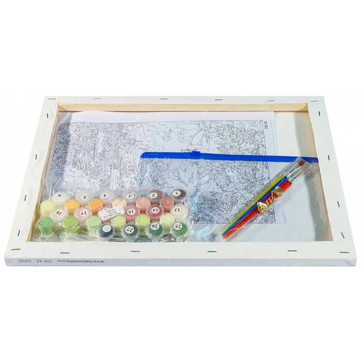 Картина по номерам «Пушистик» — картинка 3