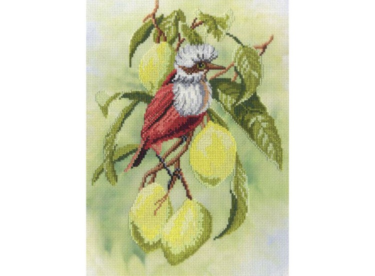Набор для вышивания «Птичка на ветке лимона»
