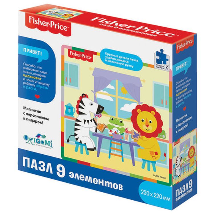 Пазлы Fisher Price «Завтрак»