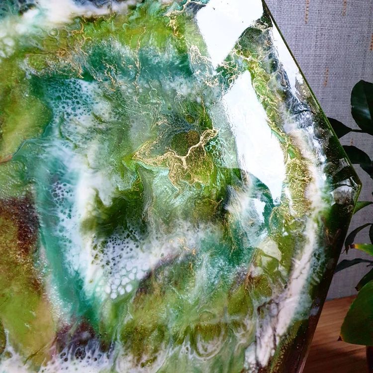 Прозрачная эпоксидная смола для рисования MixArt Resin, 4,5 кг, EpoximaxX — картинка 10