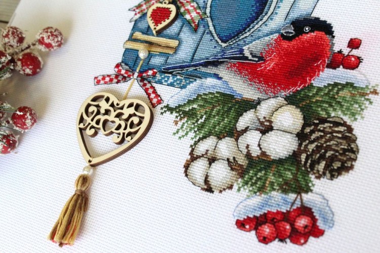 Набор для вышивания «Морозное гнездышко» — картинка 3