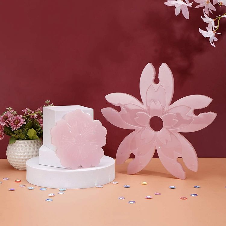 Силиконовый молд - Держатель для бокалов с рельефом, 25 см — картинка 4