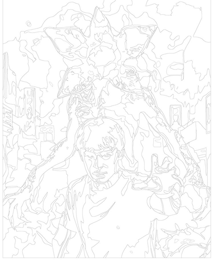 Картина по номерам ОСД Очень странные дела Уилл — картинка 3