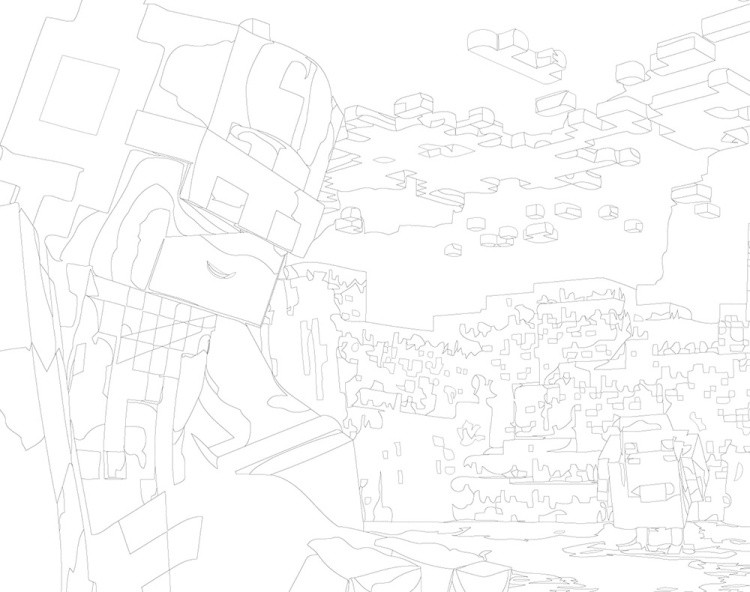 Картина по номерам «Стример Лололошка MrLololoshka, Майнкрафт» — картинка 3