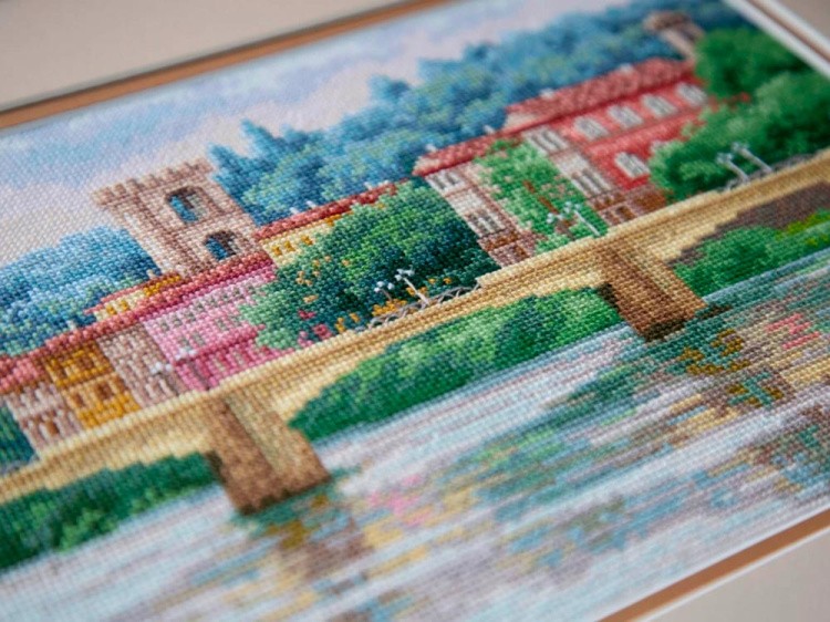 Набор для вышивания «Мост Понте-алле-Грацие, Флоренция» — картинка 4