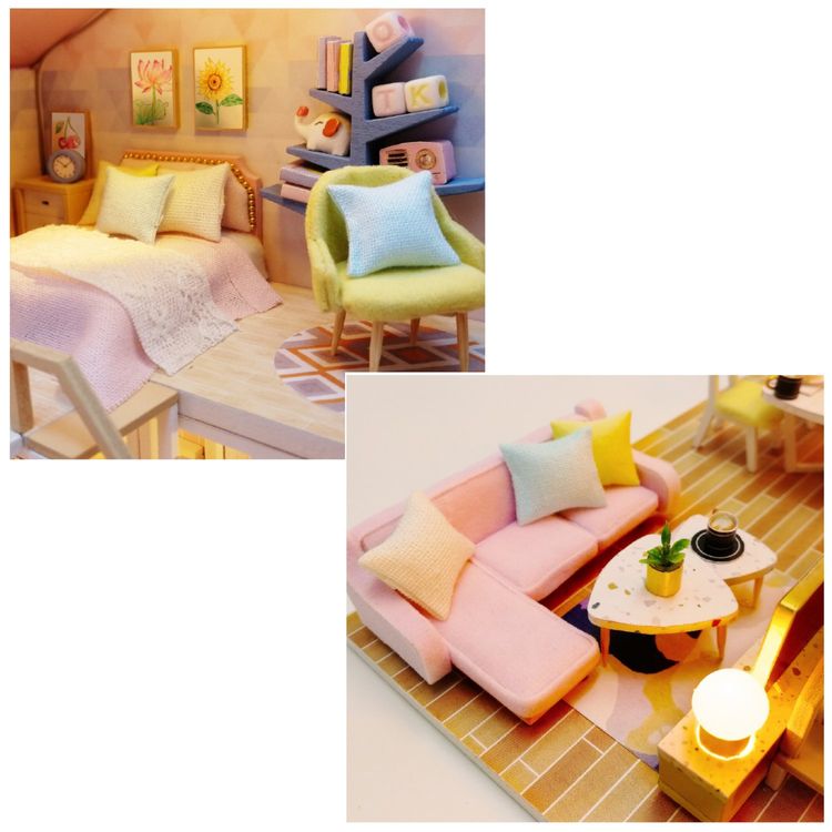 Набор для создания миниатюры (румбокс) «Ванильное небо» (русифицированная версия) — картинка 2