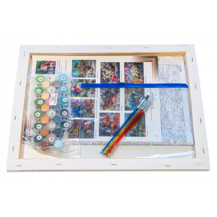 Картина по номерам «Кусты сирени» — картинка 3