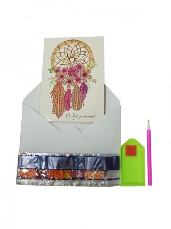 Алмазная открытка «Следуй за мечтой!» — картинка 2